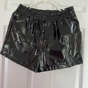Leather Shorts